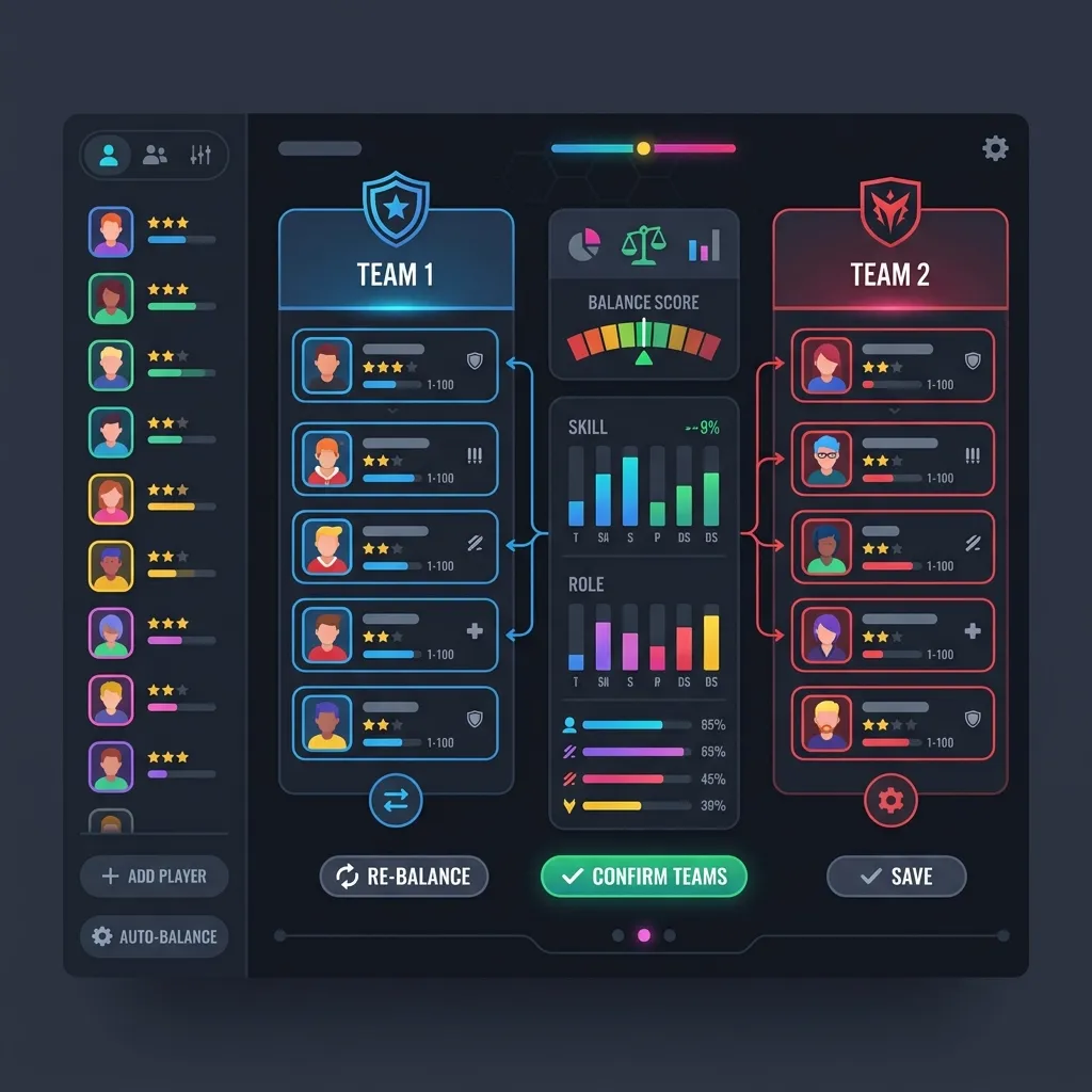 Tips Membagi Tim Secara Adil untuk Turnamen Esports dan Olahraga
