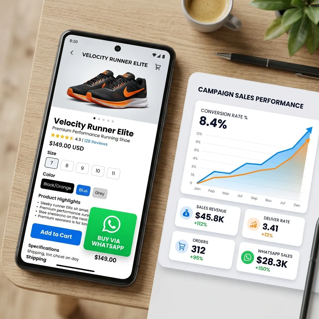 Tingkatkan Konversi Penjualan Olshop Anda dengan Tautan WhatsApp Instan