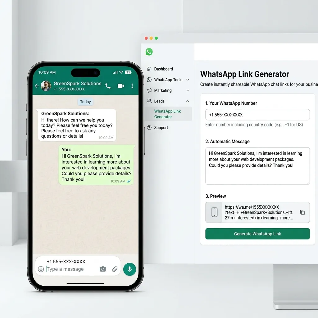 Cara Membuat Link WhatsApp dengan Pesan Otomatis (Pre-filled Text)